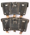 MATCHING PAIR OF LATE WAR K98 AMMUNITION POUCHES thumbnail