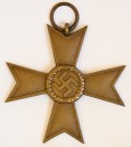 War Merit Cross 2 Class 1939 Without Swords, maker marked 1 thumbnail