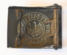 Küstenartillerie Belt Buckle, Maker marked JFS thumbnail