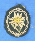 Mountain Tropp Sleeve Edelweiss (Gebirgsjäger Edelweiss Ärmelabzeichen) thumbnail