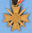 War Merit Cross 2’nd class 1939 with swords thumbnail