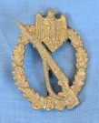 Infantry Assault Badge in Silver (Infanterie Sturmabzeichen in Silber). Maker marked GWL thumbnail