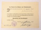 Urkunde and Letter of Rekommendation thumbnail