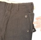 Waffen-SS Issue Black Panzer Trousers, rare thumbnail