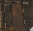WW1 P08 Luger Holster Maker Marked A. Schwalbe, Berlin 1916 thumbnail
