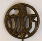 Civilian Mebers of the German Armed Forces (Werhmacht Gefolge), lapel pin thumbnail