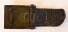 Heer EM/NCO's Belt and Buckle with Leather Tab thumbnail
