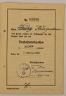 Award document Reichsportabzeichen in Bronze thumbnail