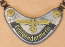 Wehrmacht 'Feldgendarmerie' Gorget unite marked 3/682 thumbnail
