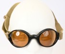WWII GERMAN LUFTWAFFE SPLINTER PROOF PILOT GOGGLES NITSCHE U. GUNTHER thumbnail