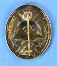 Wound Badge in Black 1939 maker marked 32 thumbnail