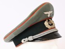 Heer Artillery Officers Erel Visor Cap. Published thumbnail