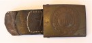 Heer EM/NCO's Belt and Buckle with Leather Tab thumbnail