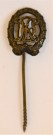 DRL (Deutsches Reichsabzeichen für Leibesübungen), miniature lapel pin thumbnail
