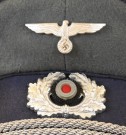 Heer Sonderführer auf Kriegsdauer Visor Cap thumbnail