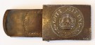 Heer WW1 M1915 PreussianEN/NCO's Belt Buckle with Leather Tab thumbnail