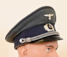 Heer Sonderführer auf Kriegsdauer Visor Cap thumbnail