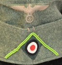 Heer Panzerjäger Troops, EM/NCO´s Side cap with soutache thumbnail