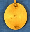  Wound Badge in Gold 1939 maker marked 30 thumbnail