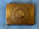 Heer Belt Buckle Maker Marked GB thumbnail