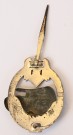 Heer or Waffen SS Tank Assault Badge in Silver for 25 Attacks, Maker marked JFS thumbnail