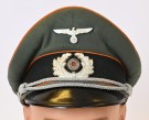 Heer Feldgendarmerie Officers Erel Visor Cap thumbnail