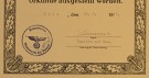 Kriegsmarine Heldentodurkunde signed in Oslo thumbnail