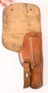Luftwaffe P.37 (u) Femaru Holster in Leather. Maker Marked hsy and Luftwaffe Amt thumbnail