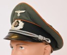 Heer Feldgendarmerie Officers Erel Visor Cap thumbnail