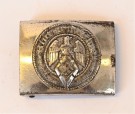 Hitler Jugend Belt Buckle and Belt, maker marked thumbnail