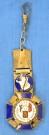 Finnish German Northern front cross - Die Nordfront kreuz 1941-43 with pennant thumbnail