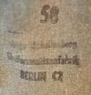 German Police M43 Cap (Einheitsfeldmütze M43) for enlisted men/NCOs of the police and the police divisions. thumbnail