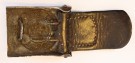 Heer WW1 M1915 PreussianEN/NCO's Belt Buckle with Leather Tab thumbnail