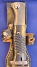 German WWII K98 Combat Bayonet With Carrying Frog thumbnail