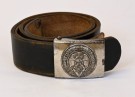 Hitler Jugend Belt Buckle and Belt, maker marked thumbnail