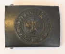 Küstenartillerie Belt Buckle, Maker marked JFS thumbnail