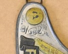 Wehrmacht 'Feldgendarmerie' Gorget unite marked 3/682 thumbnail