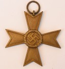 War Merit Cross 2 Class 1939 Without Swords, Maker Marked 1 thumbnail