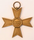 War Merit Cross 2 Class 1939 Without Swords, maker marked 1 thumbnail
