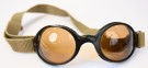 WWII GERMAN LUFTWAFFE SPLINTER PROOF PILOT GOGGLES NITSCHE U. GUNTHER thumbnail